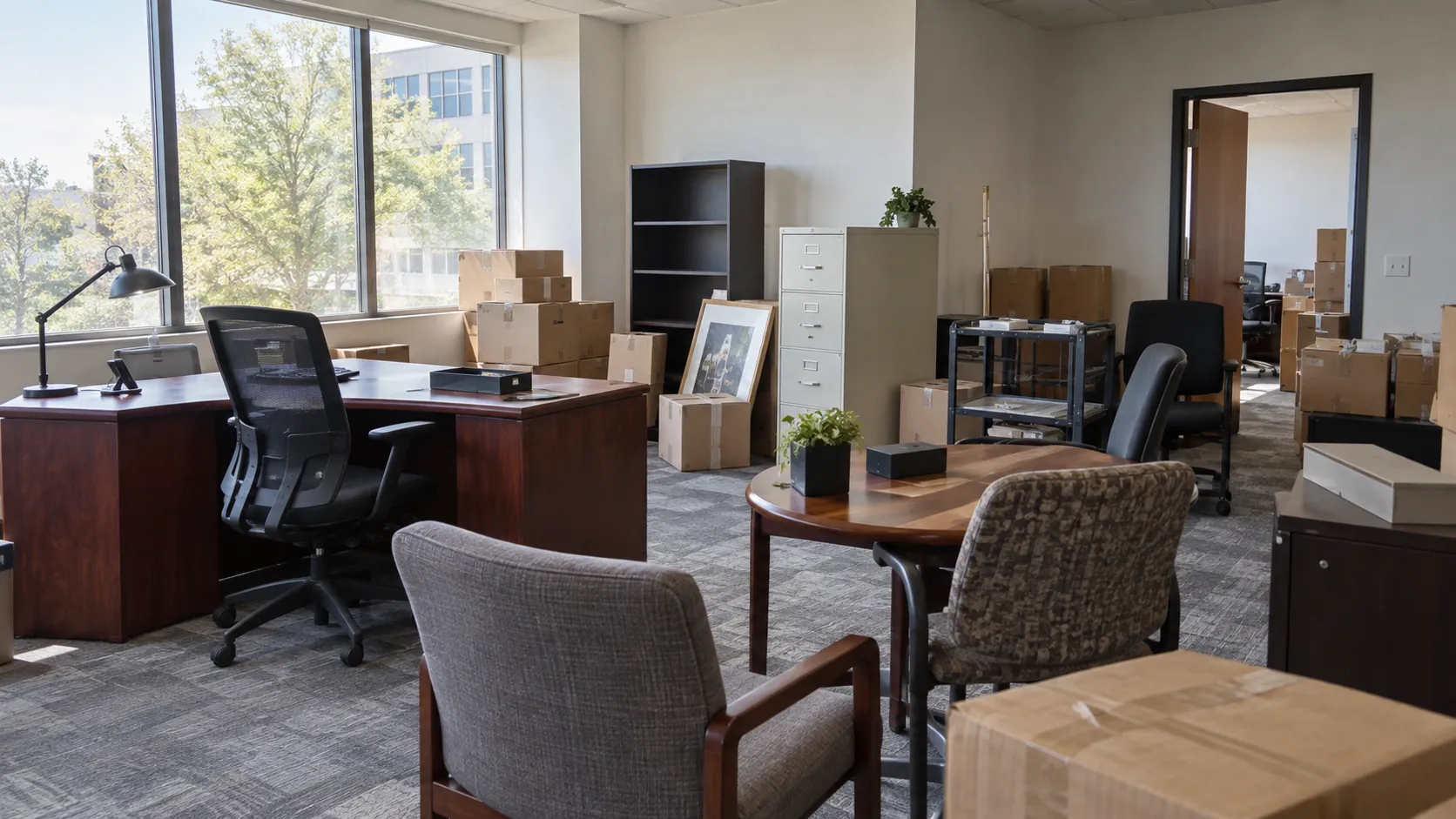 Illustrative scene for how to inventory a commercial property cleanout